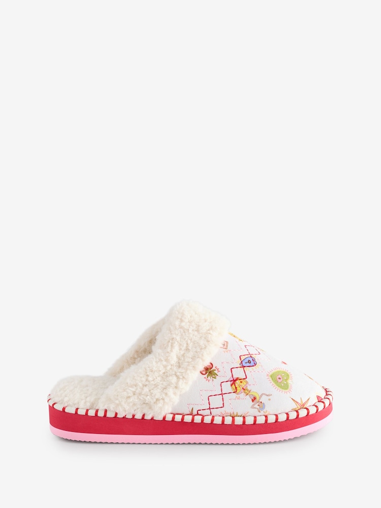 Never Fully Dressed Cream Mystic Mule Slippers - Image 1 of 3