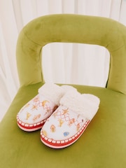 Never Fully Dressed Cream Mystic Mule Slippers - Image 2 of 3
