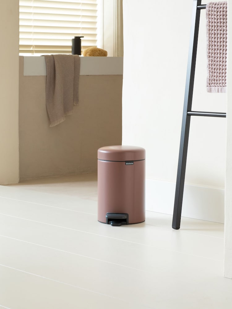 Brabantia Satin Taupe Pedal Bin NewIcon 3L - Image 1 of 4