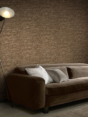 Graham & Brown Chocolate Vincenzo 10M Wallpaper - Image 1 of 4
