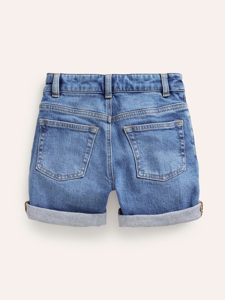 Boden Blue Denim Shorts - Image 2 of 4
