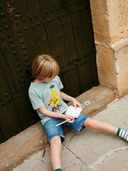 Boden Blue Denim Shorts - Image 4 of 4