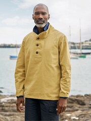 Seasalt Cornwall Yellow Mens Clay Stone Smock - Image 1 of 12