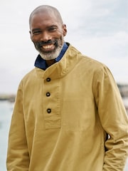 Seasalt Cornwall Yellow Mens Clay Stone Smock - Image 3 of 12