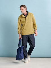 Seasalt Cornwall Yellow Mens Clay Stone Smock - Image 4 of 12