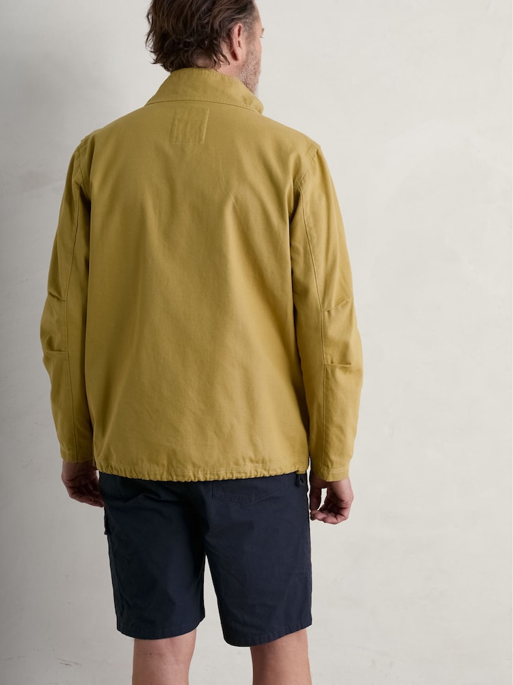 Seasalt Cornwall Yellow Mens Clay Stone Smock - Image 7 of 12