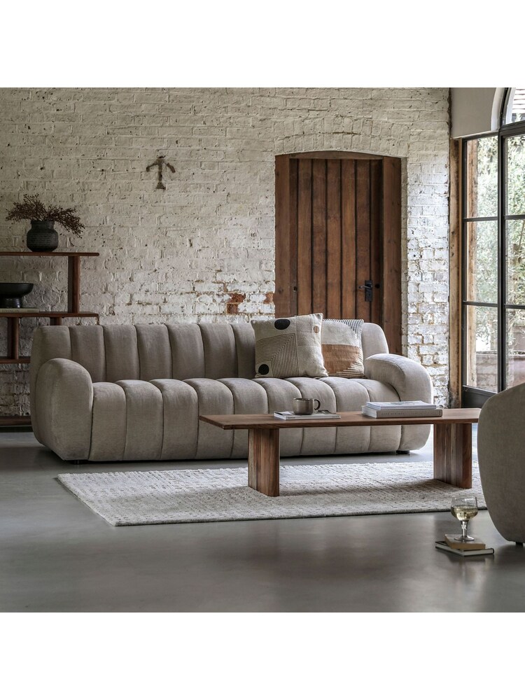 Gallery Home Cream Warwick 3 Seater Sofa - Image 1 of 7