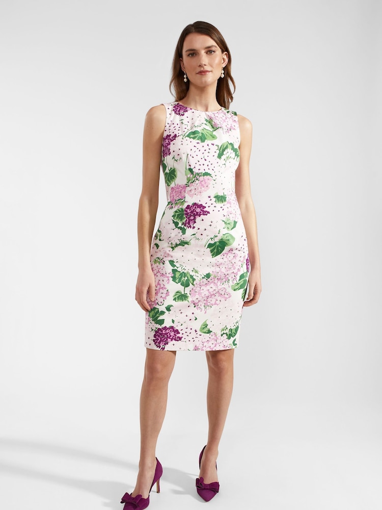 Hobbs White Fiona Dress - Image 1 of 4