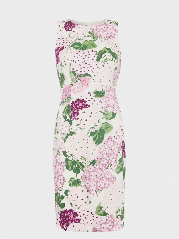 Hobbs White Fiona Dress - Image 4 of 4