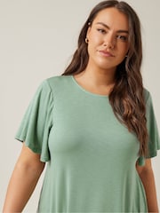 Evans Curve Angel Sleeve Top - Image 4 of 5