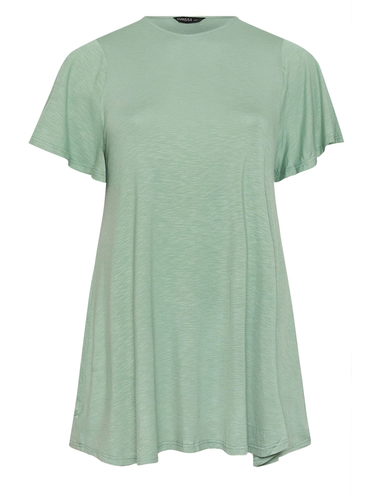 Evans Curve Angel Sleeve Top - Image 5 of 5