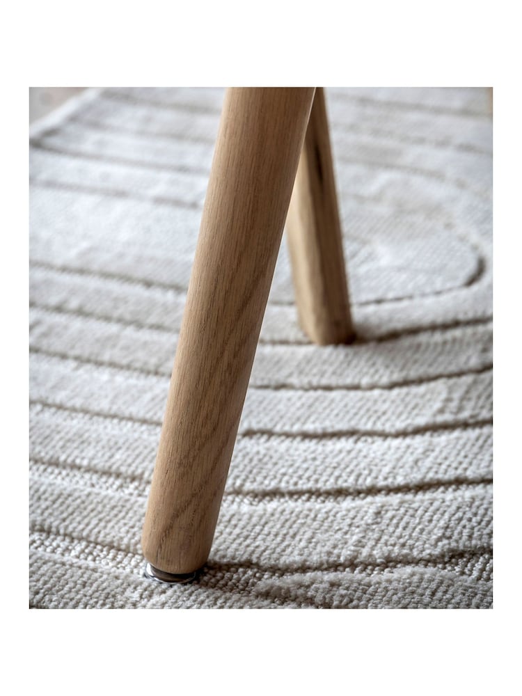 Gallery Home Natural Temara Oak Style 6 Seater Dining Table - Image 2 of 6