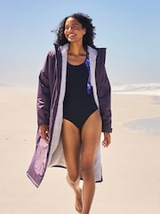 Mountain Warehouse Purple Womens Tidal Waterproof Changing Robe - Image 1 of 5