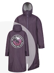 Mountain Warehouse Purple Womens Tidal Waterproof Changing Robe - Image 6 of 6