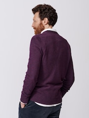 Aubin Westbourne Wool Crew Neck Jumper - Image 2 of 8