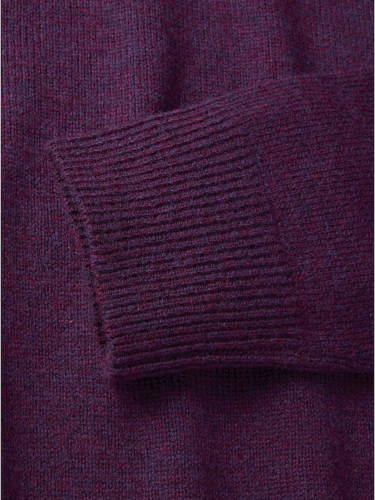 Aubin Westbourne Wool Crew Neck Jumper - Image 8 of 8