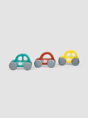 JoJo Maman Bébé Set of 3 Wooden Cars - Image 5 of 8