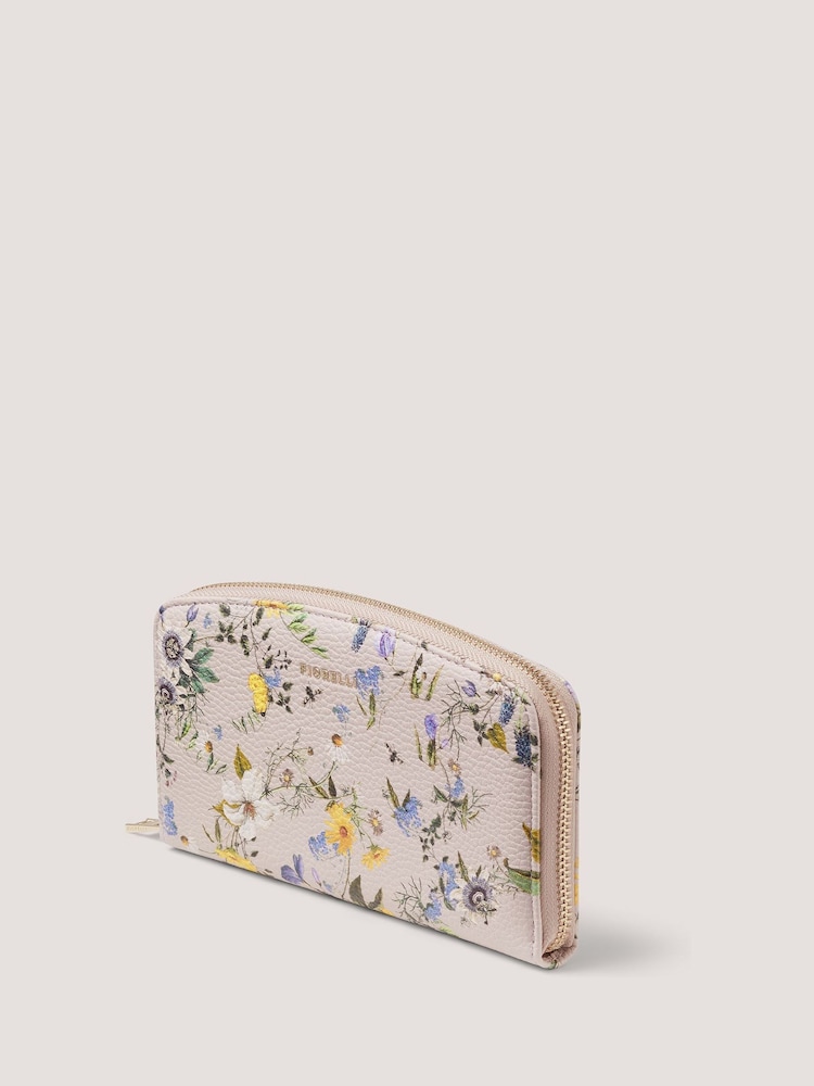 Fiorelli Benny Zip Around Pink Print Bag - Image 2 of 4