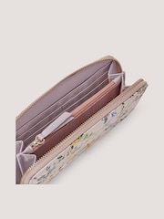 Fiorelli Benny Zip Around Pink Print Bag - Image 4 of 4