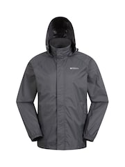 Mountain Warehouse Grey Pakka Mens Waterproof Jacket - Image 1 of 5