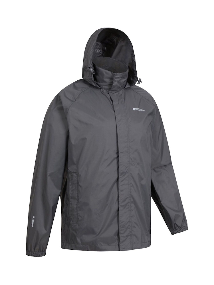 Mountain Warehouse Grey Pakka Mens Waterproof Jacket - Image 2 of 5