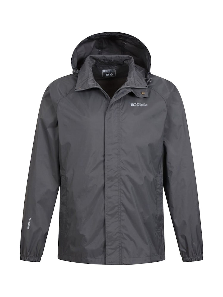 Mountain Warehouse Grey Pakka Mens Waterproof Jacket - Image 5 of 5