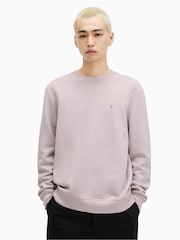 AllSaints Purple Raven Crew Neck Sweatshirt - Image 1 of 5