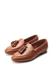 Moda in Pelle Ellmia Clean Loafer With Tassle - Image 2 of 4