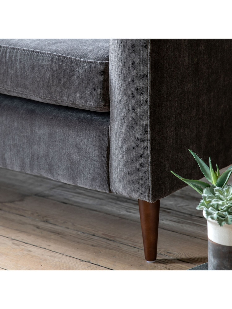 Gallery Home Charcoal Grey Westminster Sofa 2 Seater - Image 2 of 8 Gallery Home Charcoal Grey Westminster Sofa 2 Seater - Image 2 of 8