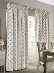 Sophie Allport White Lobster Made to Measure 100% Cotton Curtains - Image 2 of 6