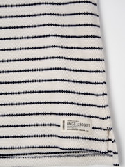 Angel & Rocket Natural James Textured Stripe T-Shirt - Image 7 of 7