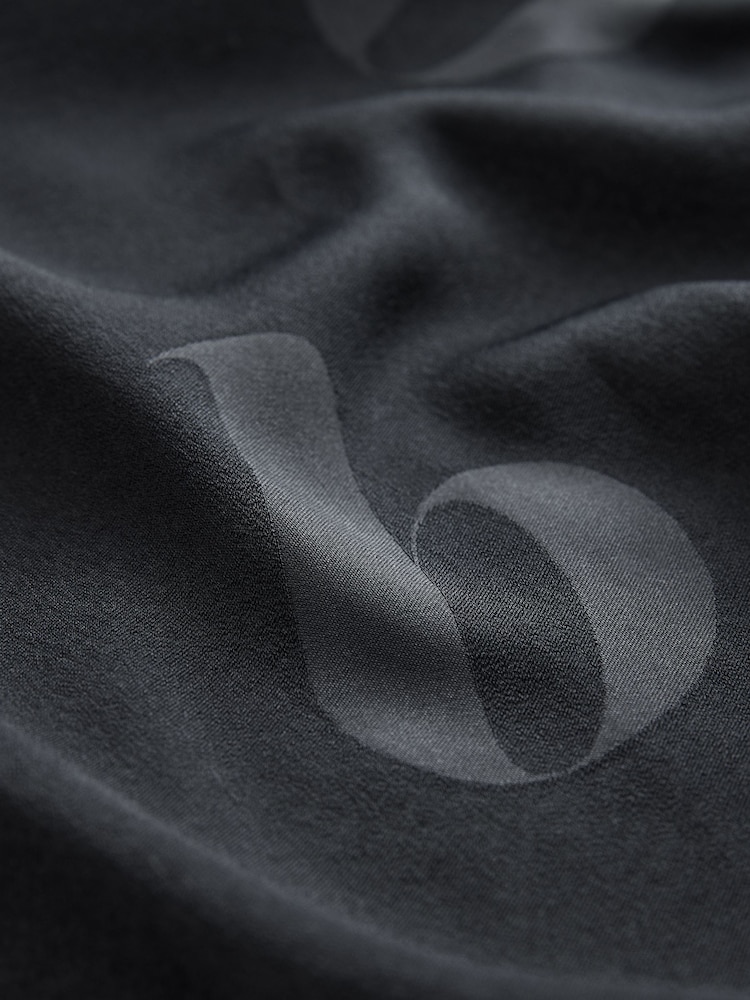 B By Ted Baker Satin Jaquard Black Pyjamas - Image 11 of 11