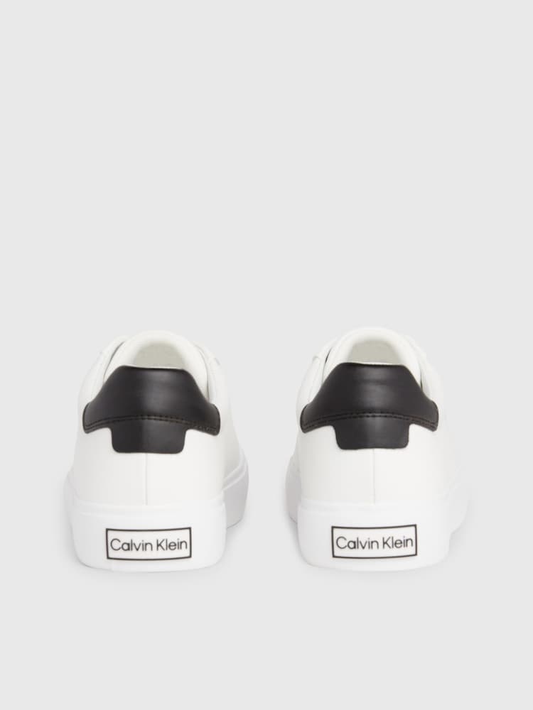 Calvin Klein Leather Lace-Up Trainers - Bild 7 von 7