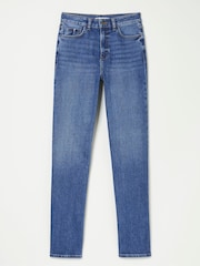 FatFace Carmel Blue Denim Comfort Straight Jeans - Image 6 of 6