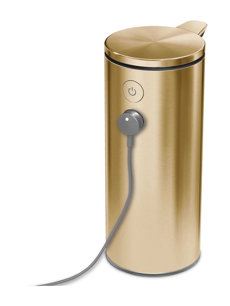simplehuman Brass Rechargeable Sensor Soap Pump 266ml - Image 4 of 4