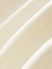Ecru White Heavyweight Soft Touch Crew Neck Sweatshirt - Image 6 of 6