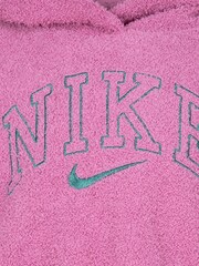 Nike Pink Little Kids Swoosh Spirit Cosy Teddy Fleece Tracksuit - Image 3 of 4