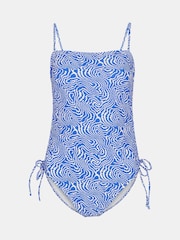 Whistles Blue Ripple Wave Swimsuit - Image 5 of 5