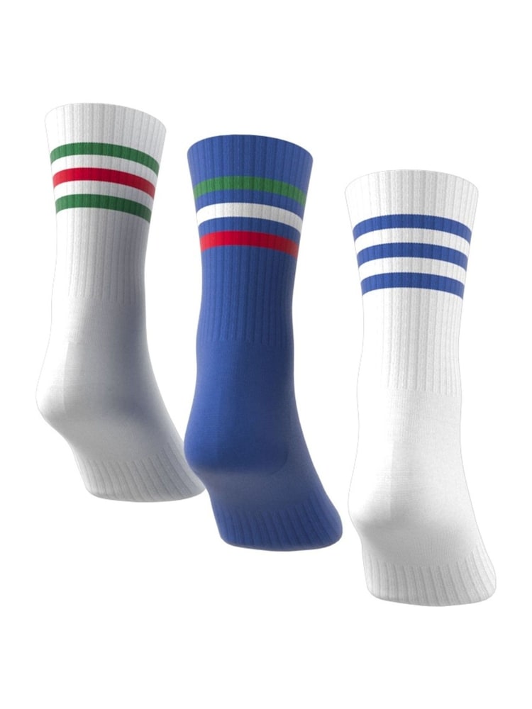 adidas 3-črtast; progast okrogli ovratnik; z okroglim ovratnikom Length nogavice 3 Pak - Slika 2 iz 9 adidas 3-črtast; progast okrogli ovratnik; z okroglim ovratnikom Length nogavice 3 Pak - Slika 2 iz 9