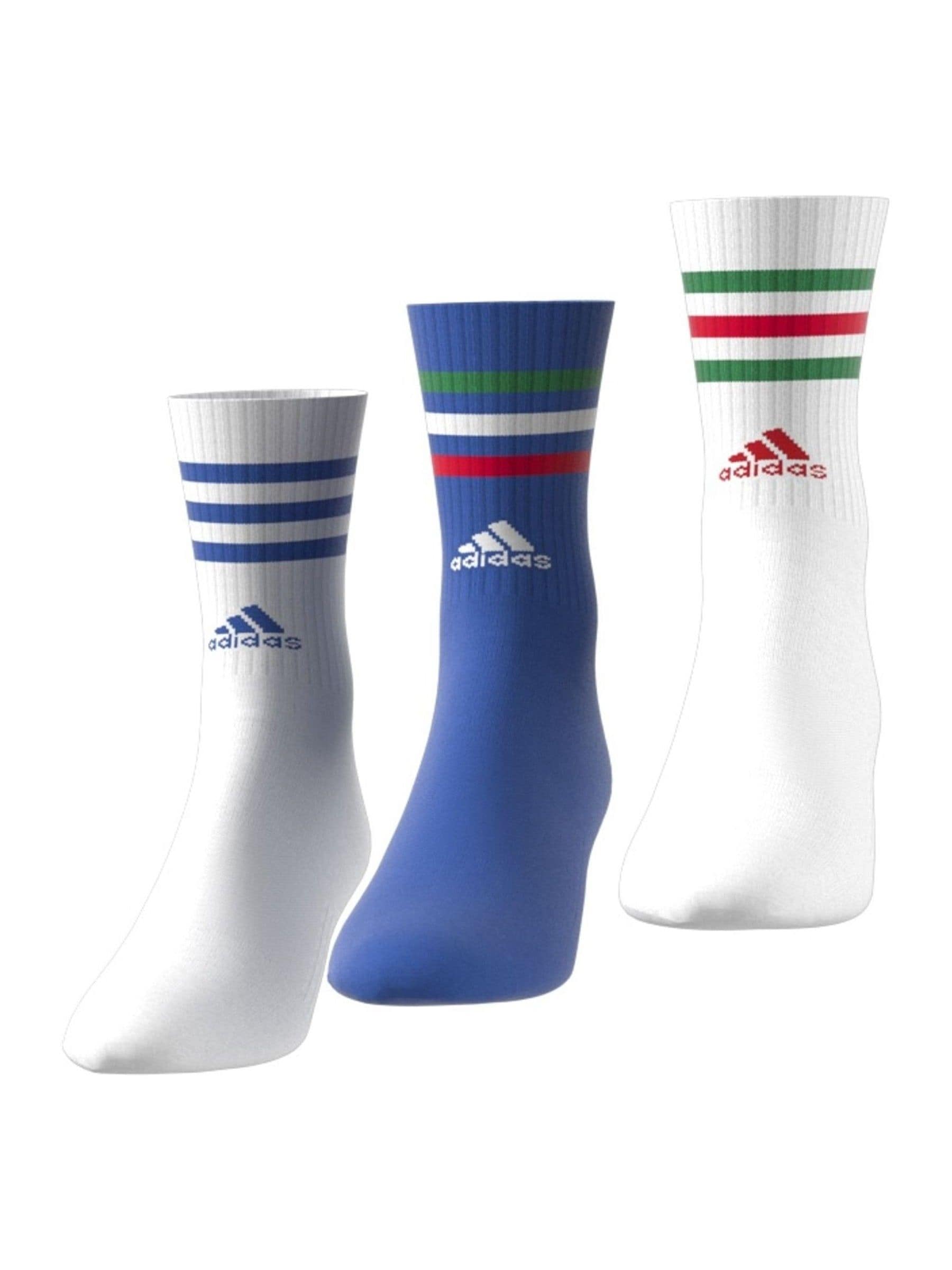 日本最級 Pack 3 Socks Length Crew 3-Stripe Multi adidas Buy from USA Next ソフトケース