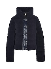 Barbour® International Franchesca Boxy Fleece Quilt Jacket - Image 6 of 7