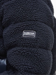 Barbour® International Franchesca Boxy Fleece Quilt Jacket - Image 7 of 7