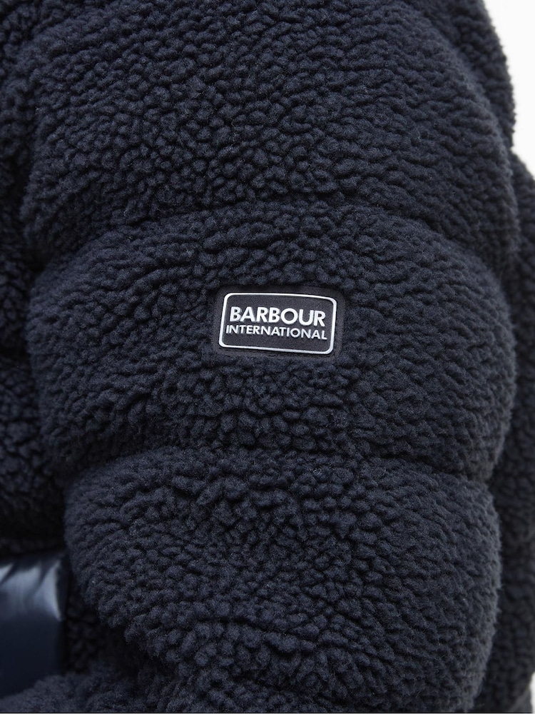 Barbour® International Franchesca Boxy Fleece Quilt Jacket - Image 7 of 7