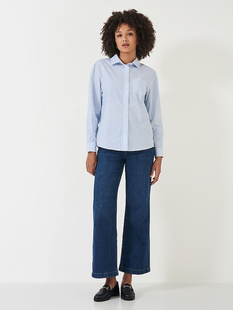 Crew Clothing Relaxed Fit Stripe Shirt - Image 1 of 4