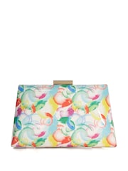 Weiß - Dune London Bellaria Clutch mit eckigem Rahmen - Bild 4 von 6
