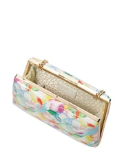 Weiß - Dune London Bellaria Clutch mit eckigem Rahmen - Bild 5 von 6