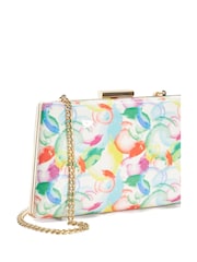 Weiß - Dune London Bellaria Clutch mit eckigem Rahmen - Bild 6 von 6