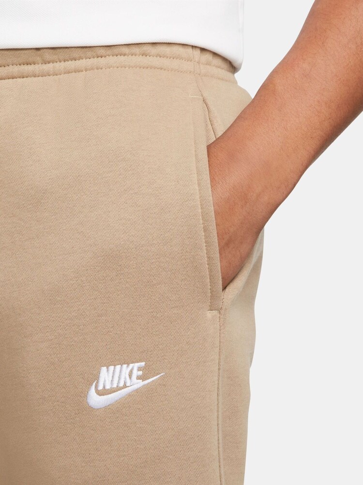 Nike Brown Club Joggers - Image 6 of 6 Nike Brown Club Joggers - Image 6 of 6