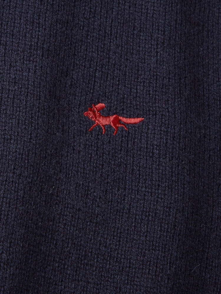 Aubin Westbourne Merino Wool Crew Neck Jumper - Image 8 of 8