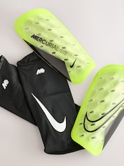 Nike Yellow Mercurial Lite Football Shin Guards - Image 1 of 6